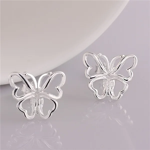Женские серьги гвоздики из серебра 925 пробы|earring studs earrings|fashion stud earringsstud earrings |