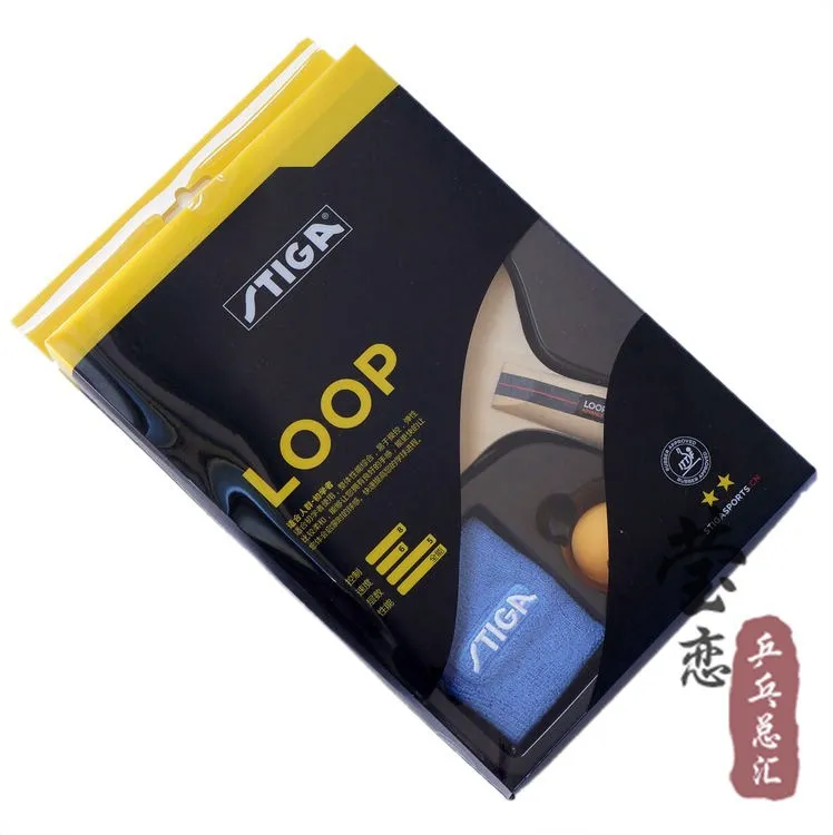 Оригинальный комплект ракеток для настольного тенниса STIGA LOOP 2 звезды всех