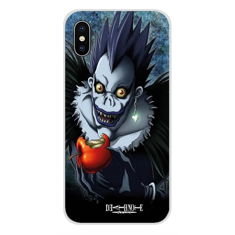 Для Samsung A10 A30 A40 A50 A60 A70 Galaxy S2 Note 2 3 Grand Core Prime прозрачный мягкий чехол Аниме Манга Death
