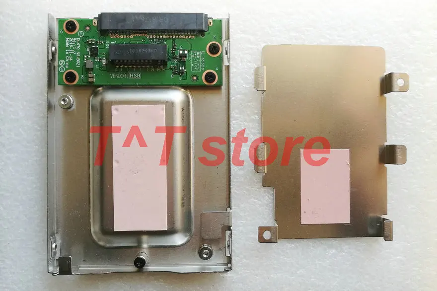 Оригинал для Thinkpad T460P T470P SATA к M.2 NVME SSD жесткий диск Caddy Board DL470 NS-B021 01HY319 тест хороший Бесплатная доставка
