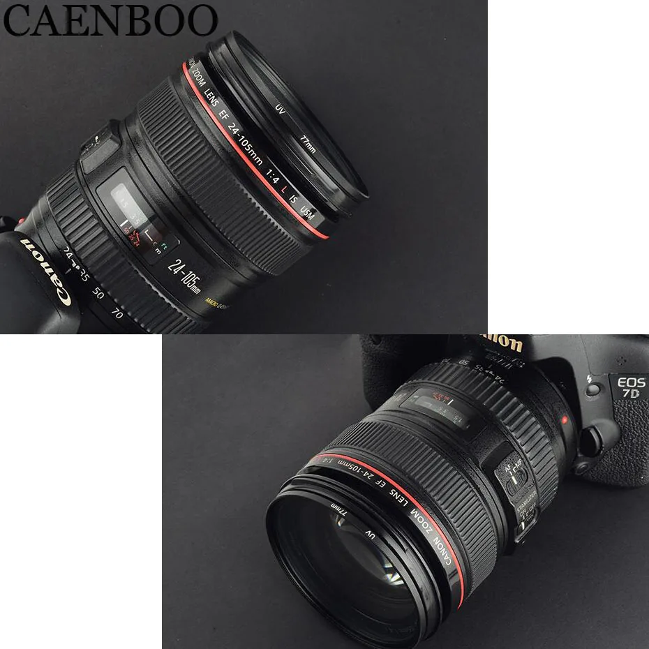 CAENBOO Камера защитный УФ-фильтр для 25 мм 27 30 30,5 37 40,5 43 46 49 52 55 58 62 67 72 77 мм для цифровой зеркальной камеры Canon Nikon sony DSRL UV для объектива