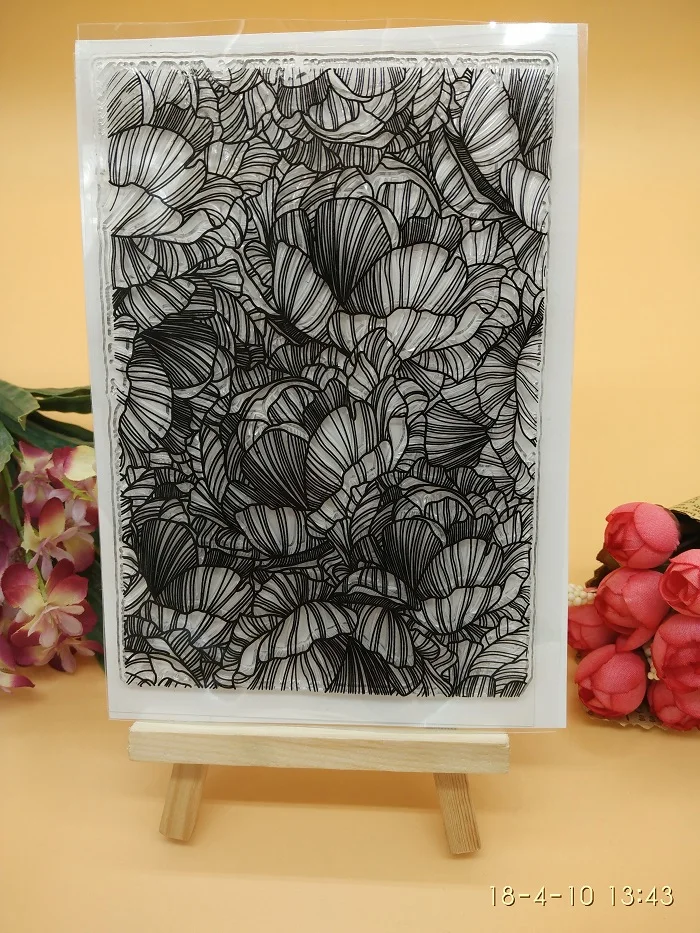 Фотографические карты фон для альбома DIY отметка с резиновым оформлением
