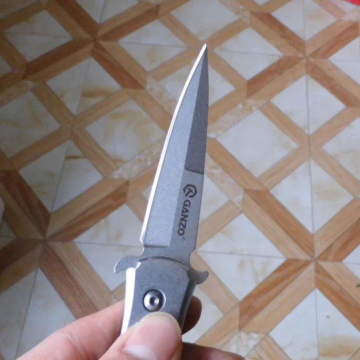 Ganzo G707 Жар-птица F707 58-60HRC 440C Лезвие EDC Складной нож Открытый выживания кемпинг инструмент охотничий карманный складной нож EDC до