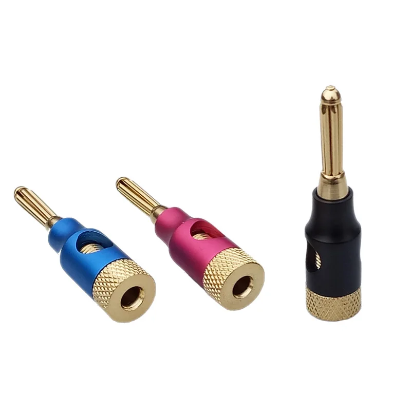 12 шт./лот Позолоченный разъем типа &quotбанан&quot провода высокое качество Боулинг