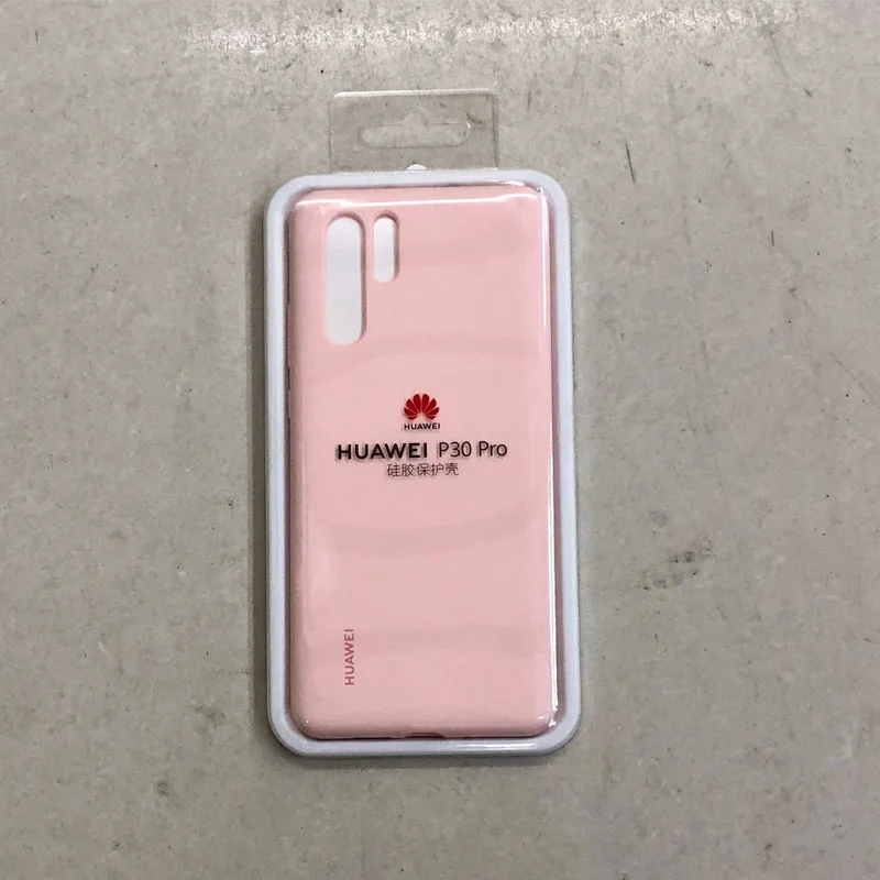 huawei P30 P30 Pro Чехол huawei официальный жидкий силиконовый защитный чехол из микрофибры односторонний huawei P 30 P 30Pro чехол