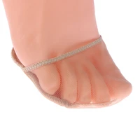 thick flesh color invisible foot toe socks pad mat half pad transparent breathable gauze sponge shoe pad insoles