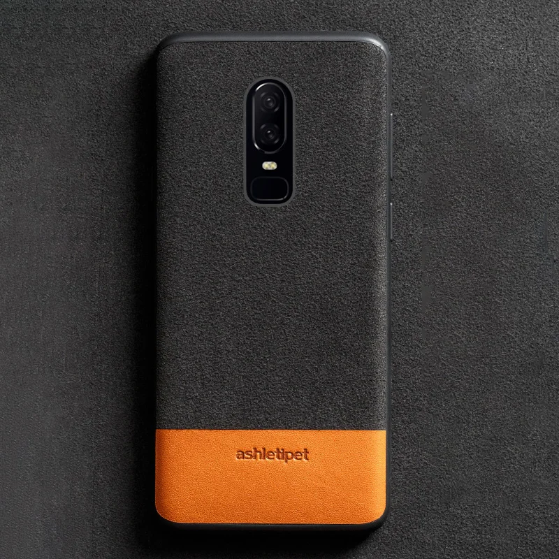 Cow Suede Genuine Leather Phone case for oneplus 7T 9 Pro 9R 8T 7 8 cover For one plus Nord 2 N10 N200 CE N100 5 6 6t 5t | Мобильные