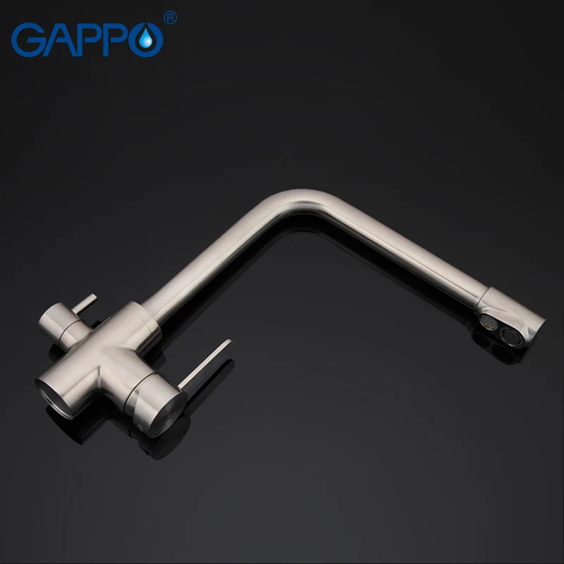 Смесители для кухни GAPPO кран из нержавеющей стали с фильтрованной водой