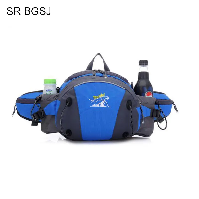 Sky Blue Многофункциональный заводская цена Мужчины Женщины Пара водонепроницаемый ремень пакет Fanny Bum поясная сумка - Цвет: Sky Blue