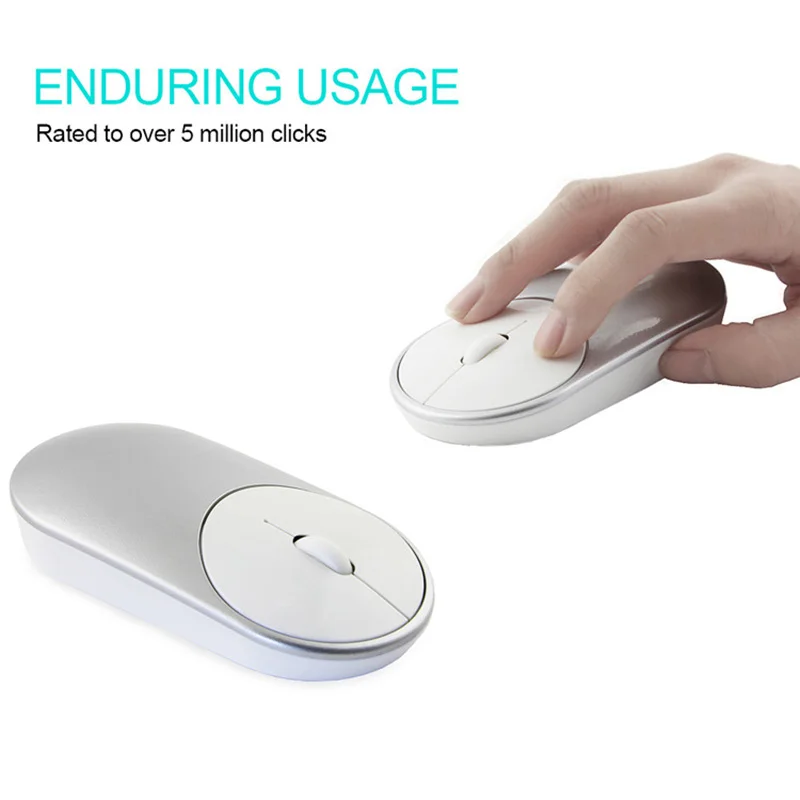 2018 new 1200DPI 2.4G + Bluetooth 4.0 dual mode wireless mouse for OS android and winXP WIN7 WIN8 WIN10 PC | Компьютеры и офис