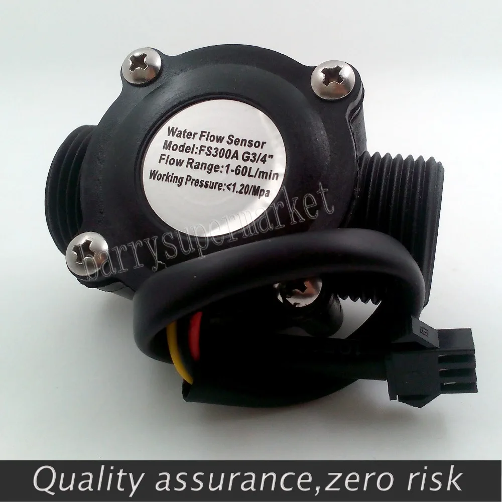 2 шт. датчик расхода воды для бассейна 1 60 л/мин G3/4 дюйма|flow meter|water meter flow metersflow sensor