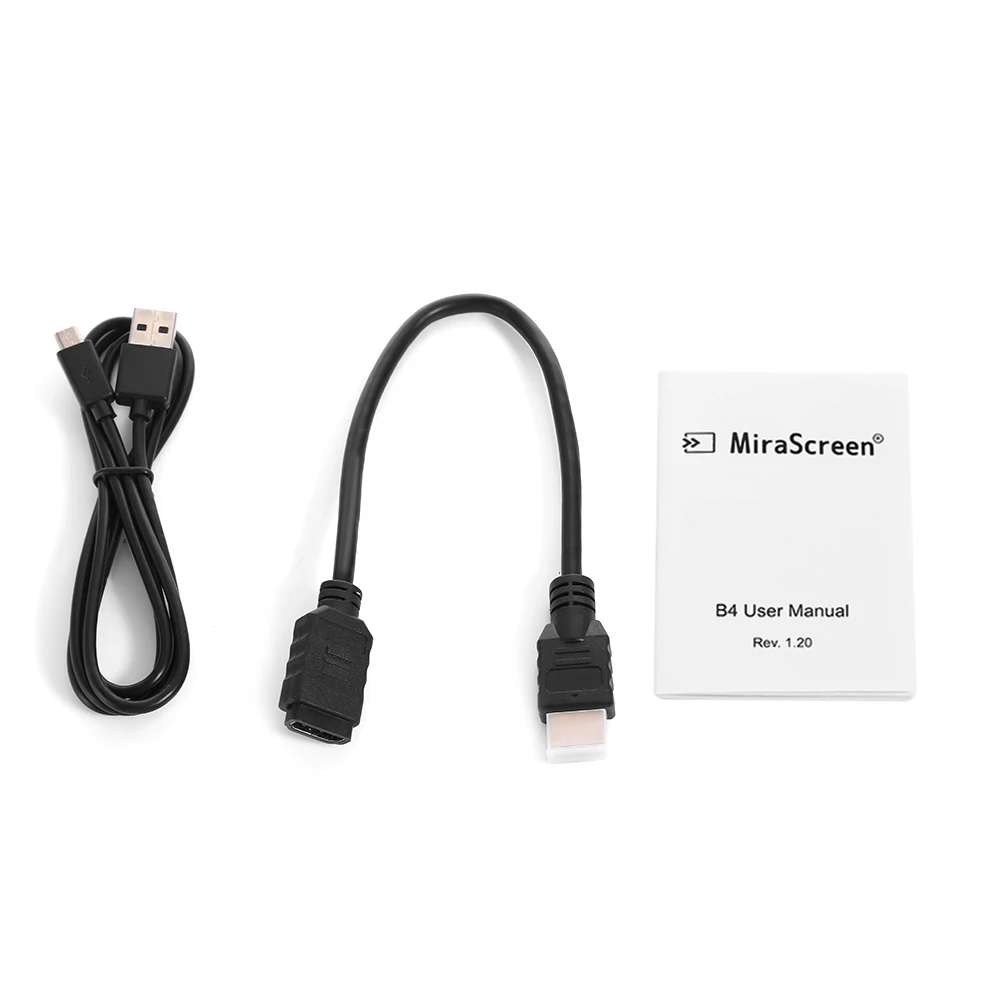 Mira экран B4-wifi ТВ палка Anycast Chromecast 2 беспроводной WiFi дисплей 1080P HD Ключ Приемник Android