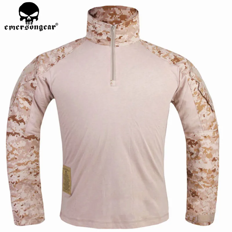 AOR1 Emerson gear G3 боевая рубашка водостойкая тренировочная одежда армейская страйкбольная тактическая Экипировка Пейнтбольная охотничья рубашка Emerson - Цвет: AOR1