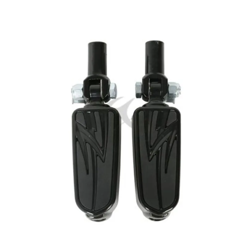 Motorcycle Skid-proof Male Mount Foot Pegs &amp Supports Mounts For Harley Softail 00-06 01 02 03 04 05 Black | Автомобили и