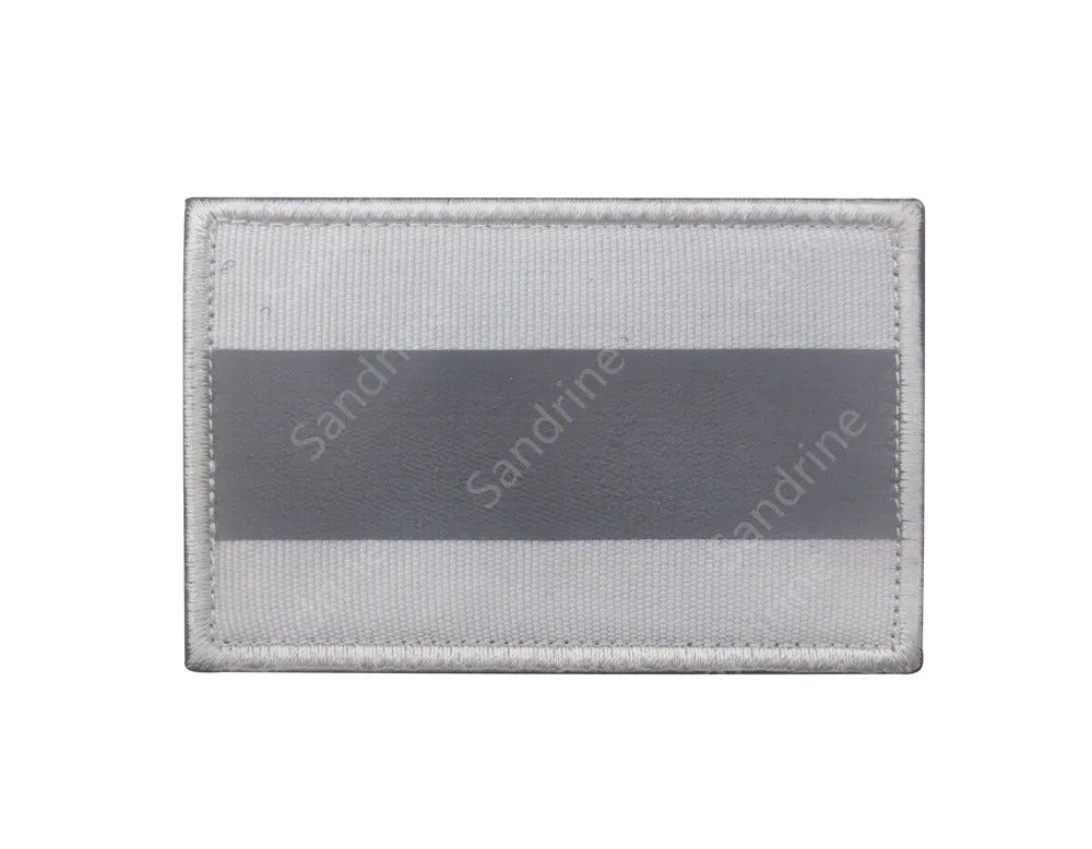 Gun Metal Embroiderey Светоотражающие Альфа ФСБ патч российский Тактический моральная, Военная патч крюк бэк для крепления к тактические шляпы Шестерни - Color: Gun Metal