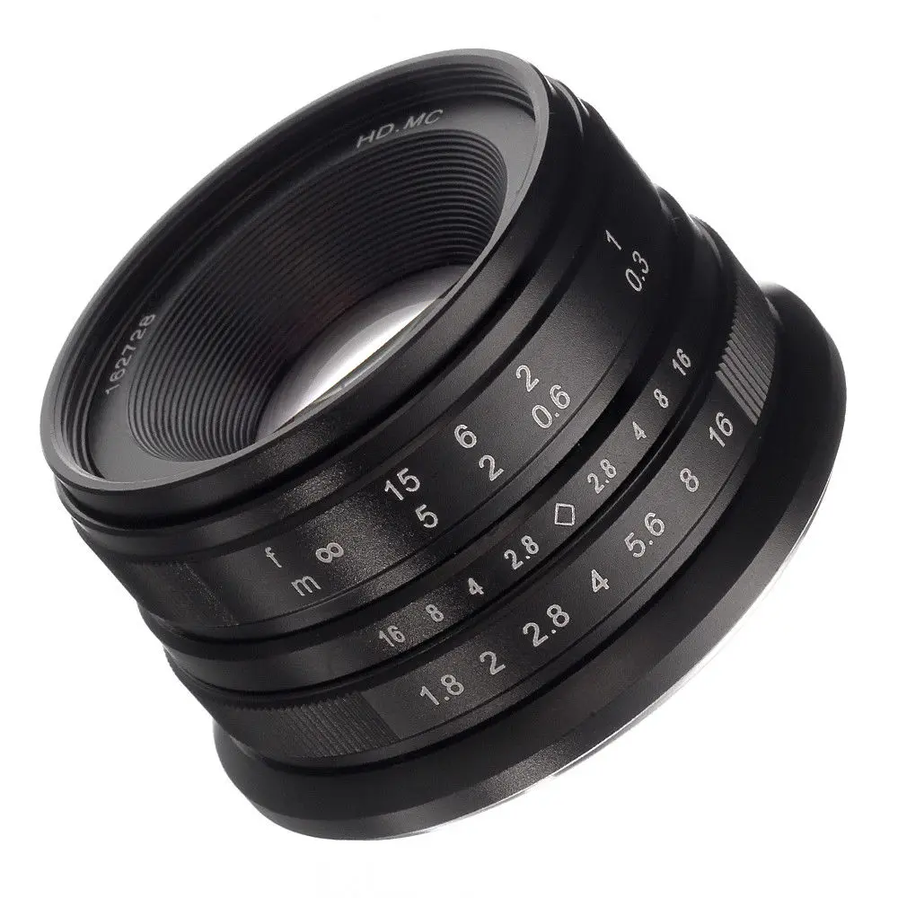 25 мм F/1 8 основной объектив Ручной фокус MF для Sony E mount A6500 A6300 NEX 3 3N/3R/C3/F3K A7 A7II A7R A7RII A7S