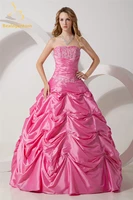 bealegantom elegant ball gowns quinceanera dresses beaded appliques rhinestones sweet 16 dresses vestidos de 15 anos qa1125