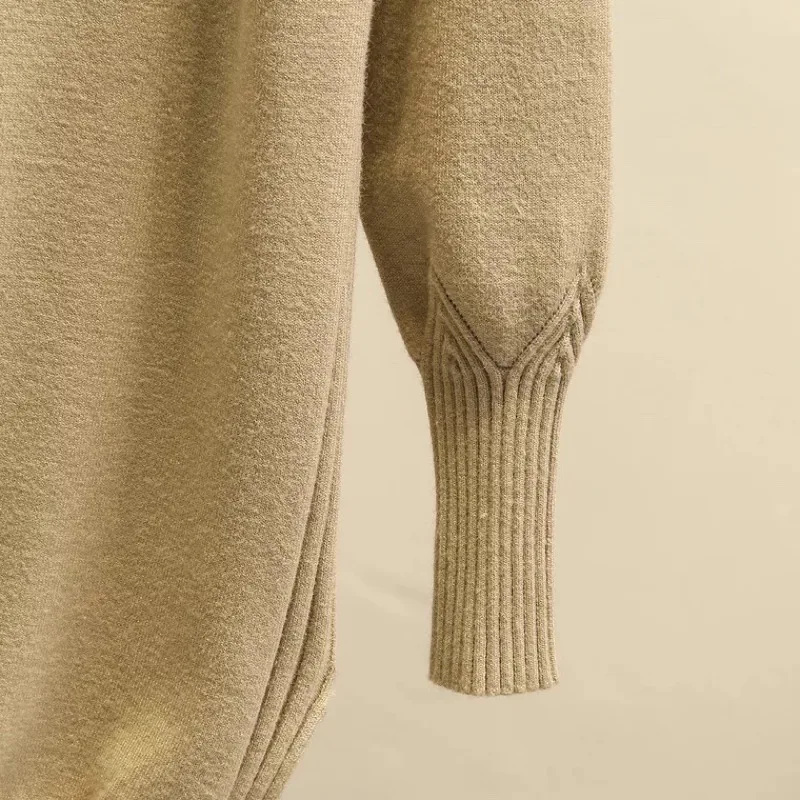 Ubetoku 2018Autumn women elastic knitted sweater solid color striped long pullovers plus size office lady clothing(MY16) | Женская