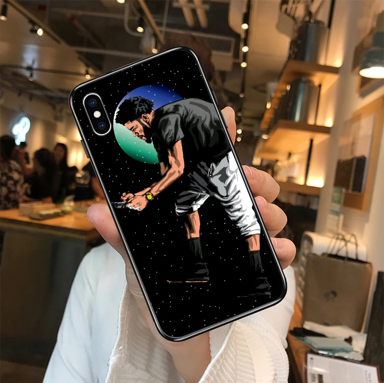 Kodaks черный рэпер Мягкий Силиконовый ТПУ чехол для телефона для iPhone MAX XR XS X10 5 5S 5SE 6 6S 7 8 6Plus 7Plus 8Plus