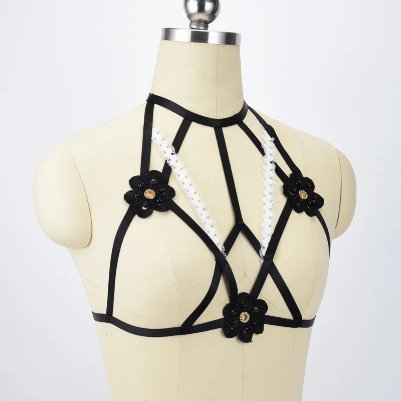 Женский бюстгальтер в готическом стиле Harnas|body harness|harness braharnas woman |