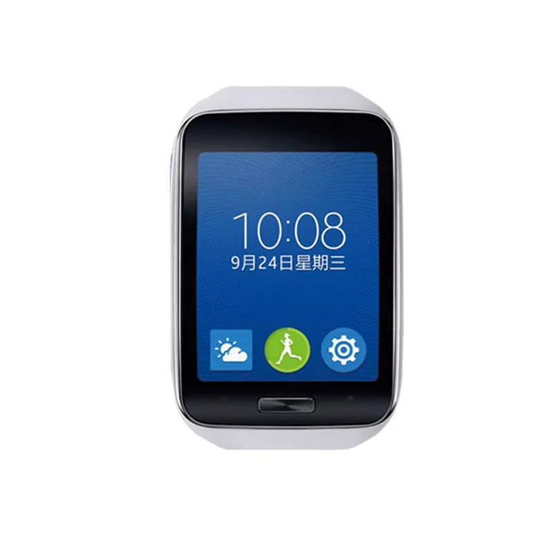 (Не закаленное стекло) 10 шт./лот прозрачная защитная пленка для samsung Gear s r750 |