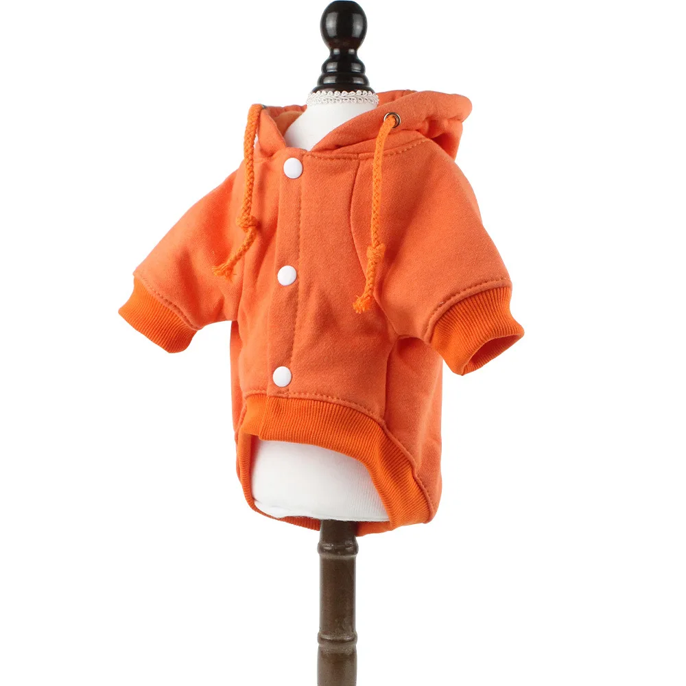 HELLOMOON fashion 100% cotton 7 colors autumn winter with pocket dog hoody classical solid hoodie sweatshirt | Дом и сад