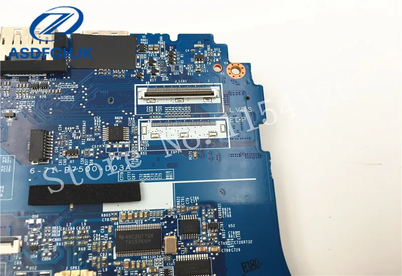 Оригинальная материнская плата для ноутбука CLEVO x799 P771ZM P770ZM 6-71-P7500-d03A 6-77-P770ZM0A-N03A-2 100% проверена и работает.