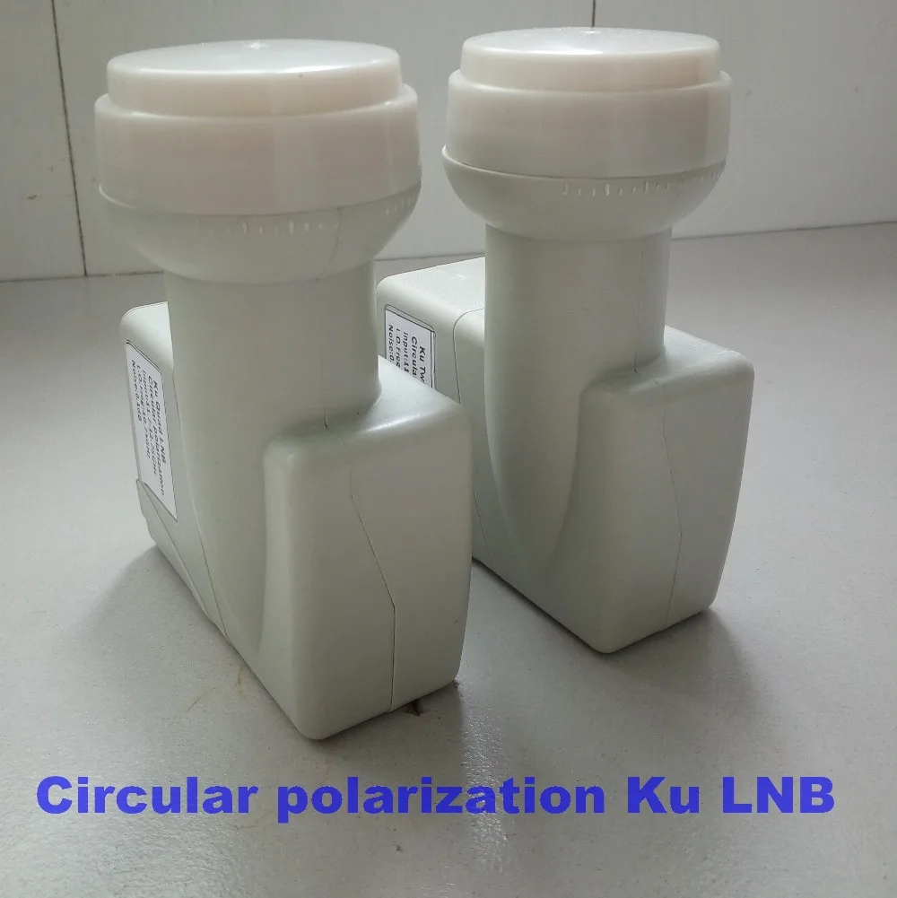 Циркулярная поляризация Quad LNB 10 75 ГГц лучший сигнал цифровой HD KU диапазон высокий