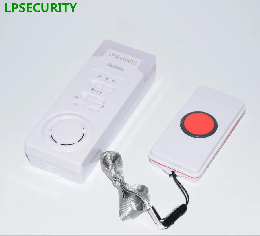 

LPSECURITY New wireless call home elderly patient emergency long distance radio caller alarm pager(no battery included)