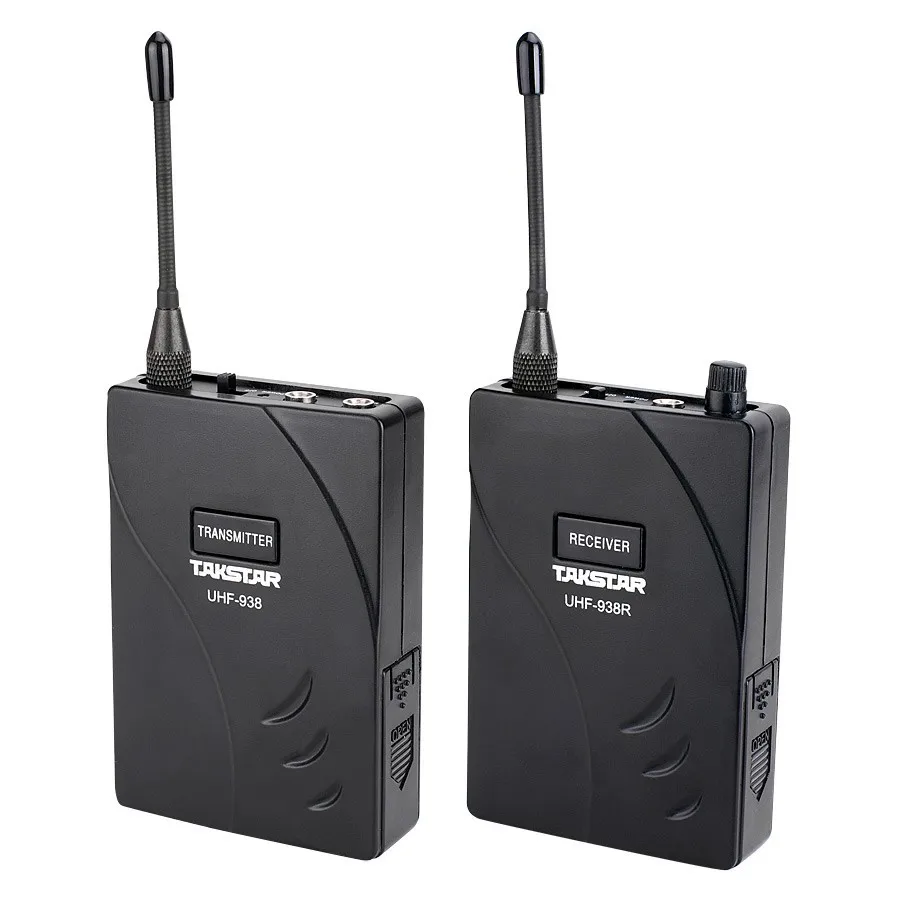 Беспроводная система туристического гида Takstar UHF 938/UHF 938 Частота 50 м Рабочий