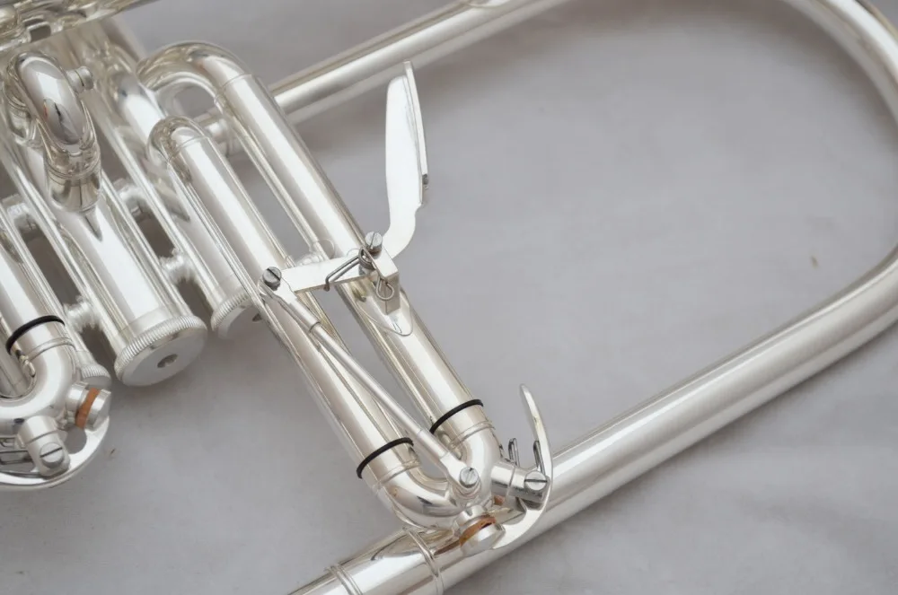 Музыка Fancier клуб Профессиональный flugelhorn 183 золотой лак с чехол для профессиональных flugelhorn s Bb желтый Латунный Колокольчик