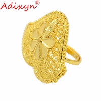 adixyn india wedding bands ring for womenteenage girls gold color engagement jewelry indiaafricanethiopianarab gifts n03052