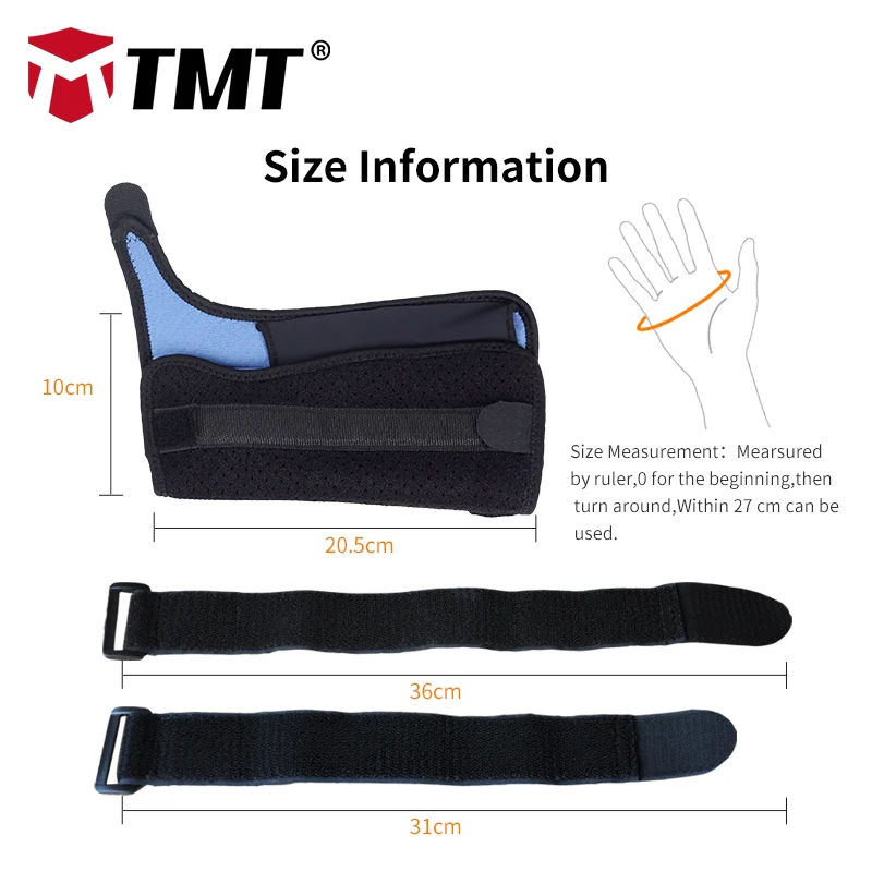 TMT дышащая впитывающая пот тренировочная повязка на запястье для упражнений