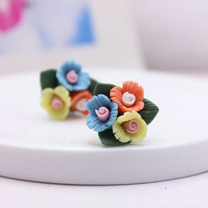 2019 новые модные брендовые ювелирные изделия Летние Стильные серьги гвоздики для