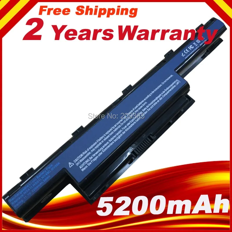 Аккумулятор для ноутбука Acer Aspire 5560 (экран 15 4 дюйма) 5560G 5733 5733Z 5741G 5741Z 5736Z 5741 5742G 5742Z 5742