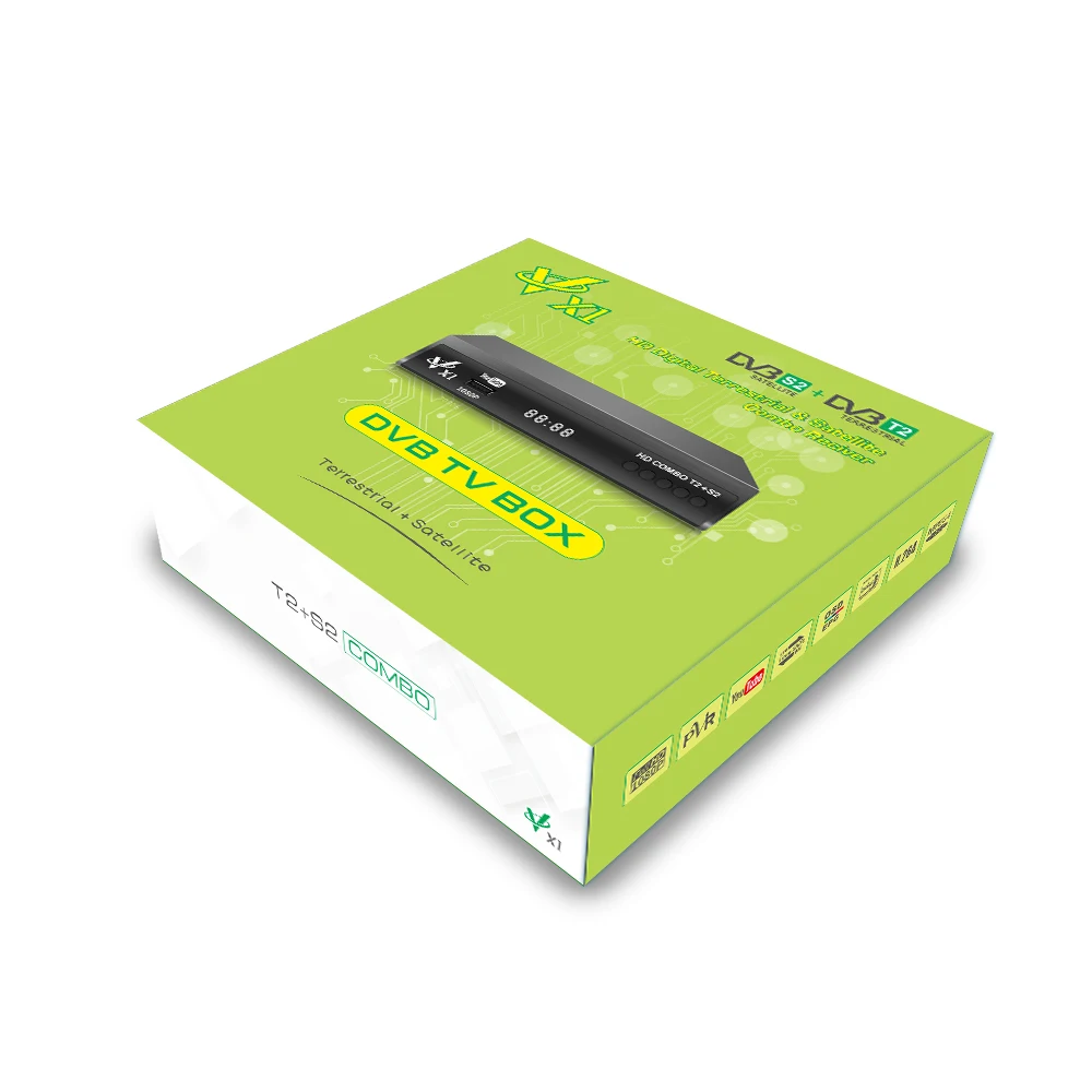 Vmade DVB T2 S2 полностью HD цифровой наземный спутниковый ТВ приемник Поддержка Dolby AC3