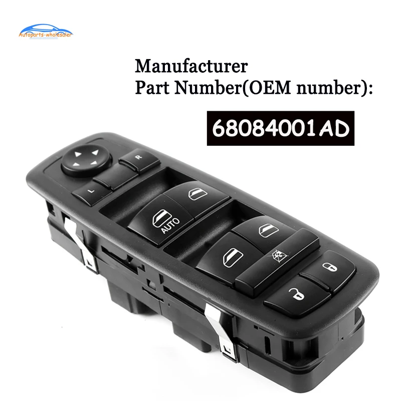 

Car New 68084001AD For 2011-2016 Dodge Journey Left Side Master Window Switch Mopar auto accessorie