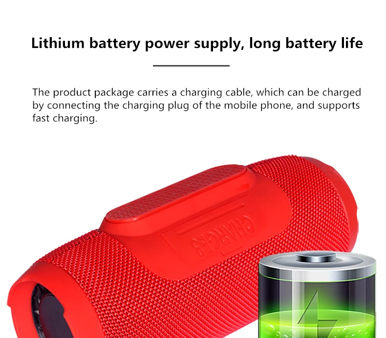Portable Bluetooth Speaker Outdoor Wireless loudspeaker columnS Stereo Hi-Fi Shock Wave Anti Splash Support TF for jbl hauwei