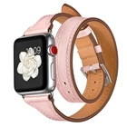 Браслет женский кожаный для Apple Watch 38424044 мм, 123456