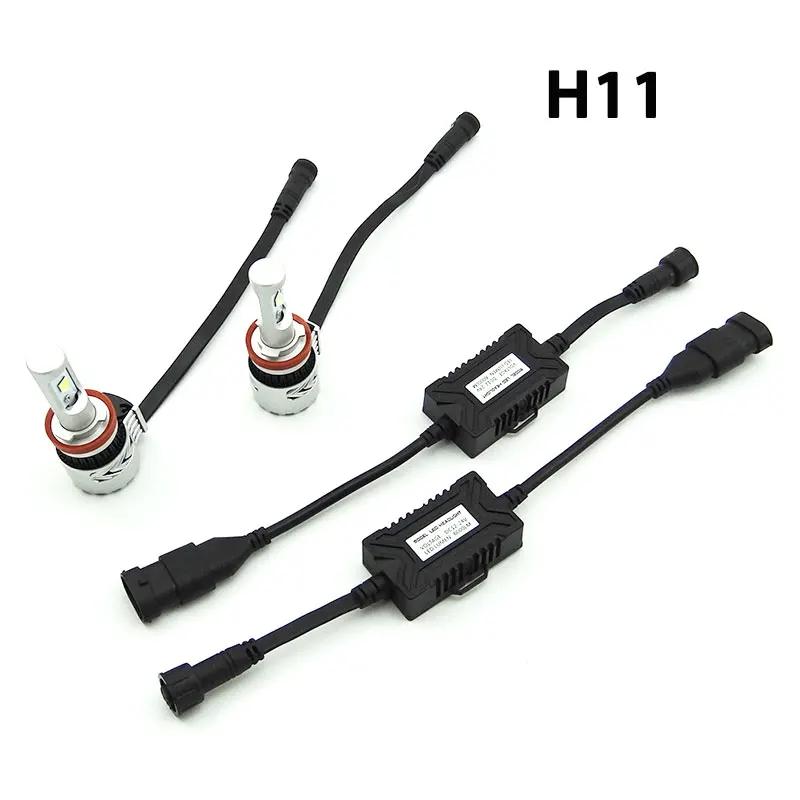 12000lm H1 H3 H4 H7 H11 H13 9005 9006 9004 9007 светодиодные фары комплект фары автомобиля авто лампы для вождения Привет Низкий пятно Противотуманные фары комплект