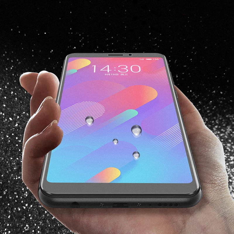 9H матовое закаленное стекло для Meizu Note 9 V8 матовая защитная пленка экрана против