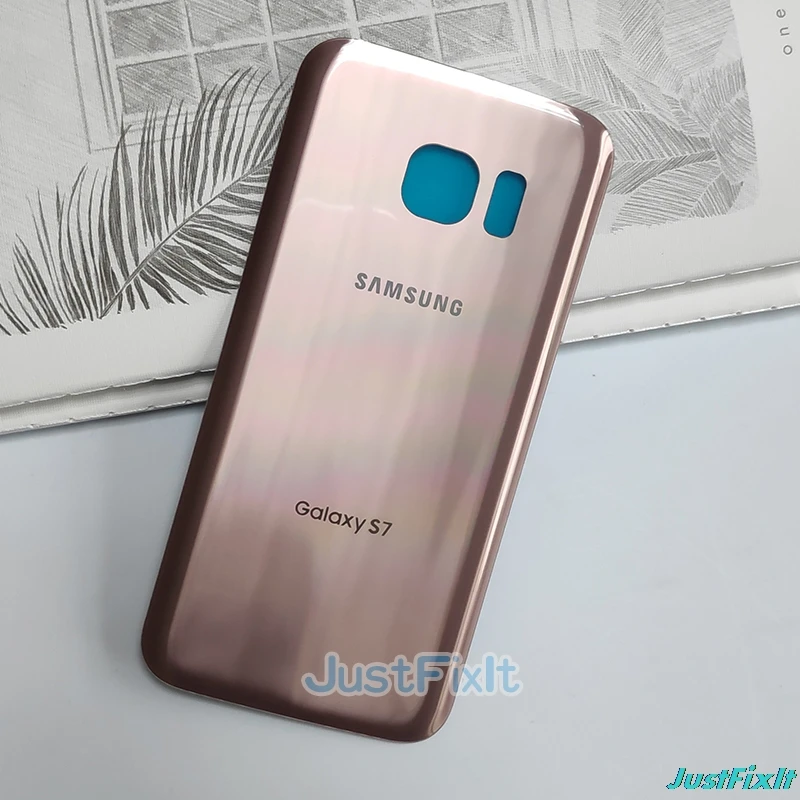Replace Battery Cover For SAMSUNG Galaxy S7 G930F Back Door Rear Glass Housing Case | Мобильные телефоны и аксессуары
