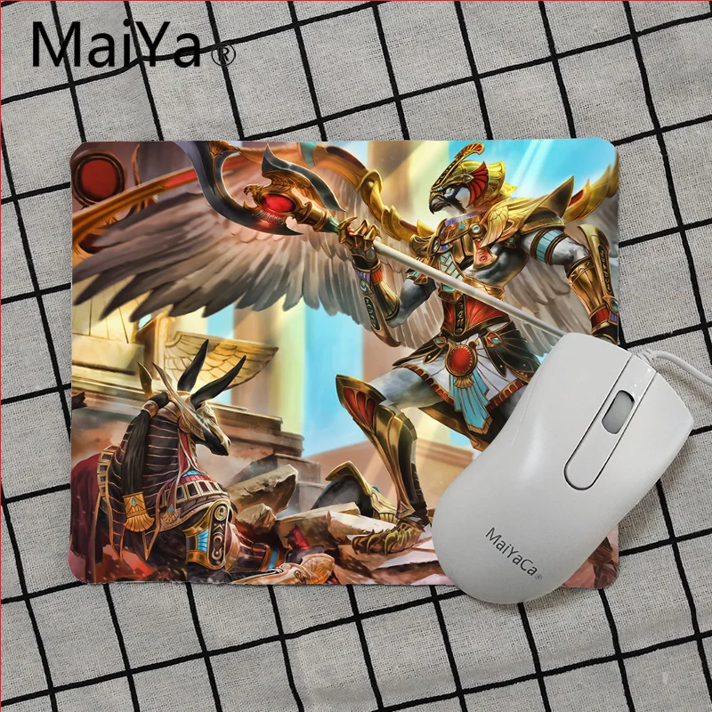Maiya одежда высшего качества игры Smite красивые коврик для мышки в стиле аниме Лидер продаж подставка под руку мышь - Цвет: No Lock Edge18x22cm
