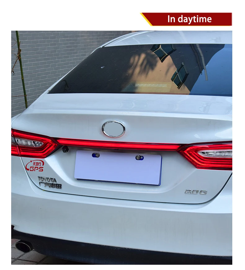 AKD Тюнинг автомобилей задние фонари для Toyota Camry гибридные задние фонари светодиодный DRL ходовые огни Противотуманные фары Задние парковочные огни