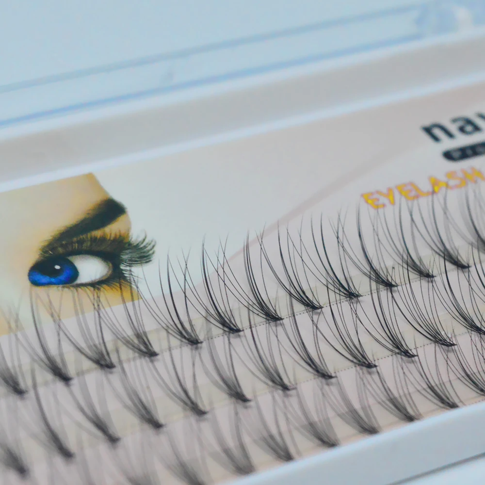 Накладные ресницы 10d накладные натуральные норковые волосы шелковые 0 07/0 10