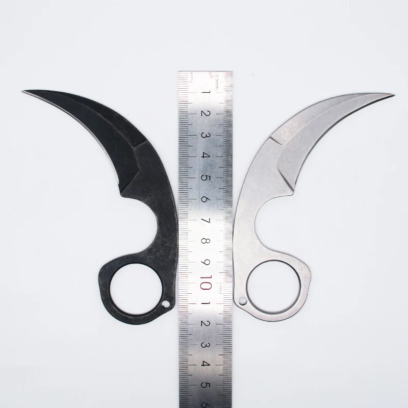 Новое поступление Bastinelli Коготь karambit тактические ножи 440C камень мыть лезвие