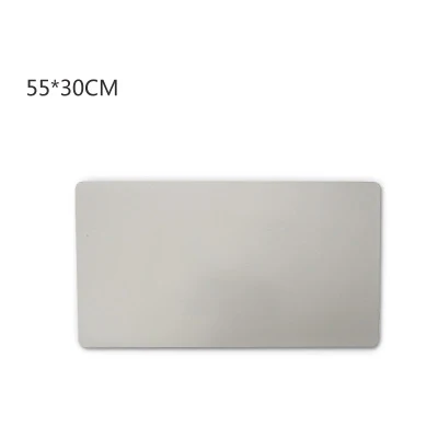 gray 55x30 cm Новинка, игровой коврик для мыши, искусственная кожа, водонепроницаемый, средний, 55x30 см, офисный, компьютерный, коврик для мыши, для женщин и мужчин, пыленепроницаемый, клавиатура, коврик для ноутбука - Цвет: gray 55x30 cm