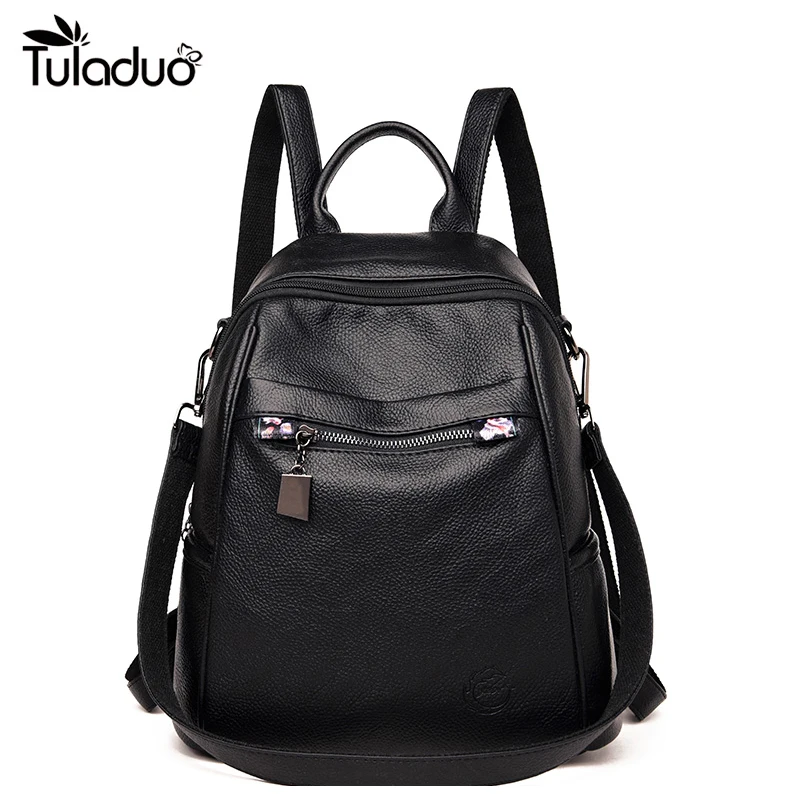 Рюкзак женский из натуральной кожи для путешествий 2020|Женские рюкзаки| |