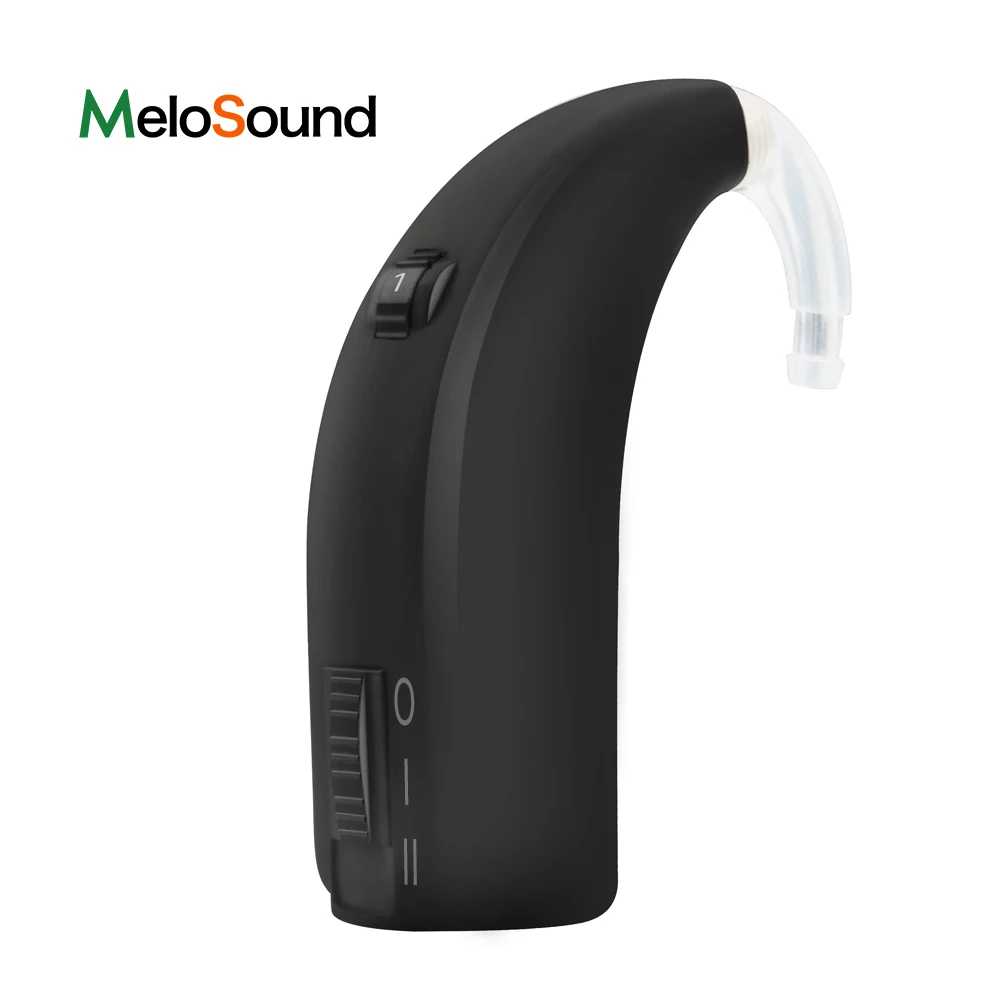 MeloSound цифровой слуховой аппарат перезаряжаемый BTE