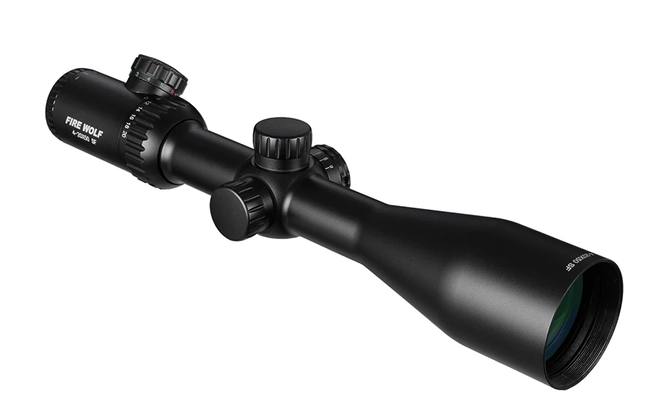 Fire Wolf 4-20X50 SF прицел охотничья оптика прицелы Регулируемый красный зеленый точка Сетка прицел с подсветкой Crosshair прицел